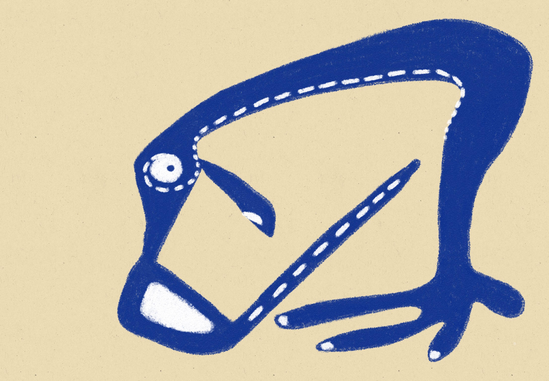 Filosofische illustratie door Ester Smits